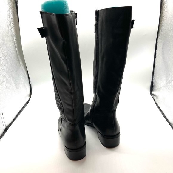 Matisse Tall Black Leather Boots - Picture 9 of 13